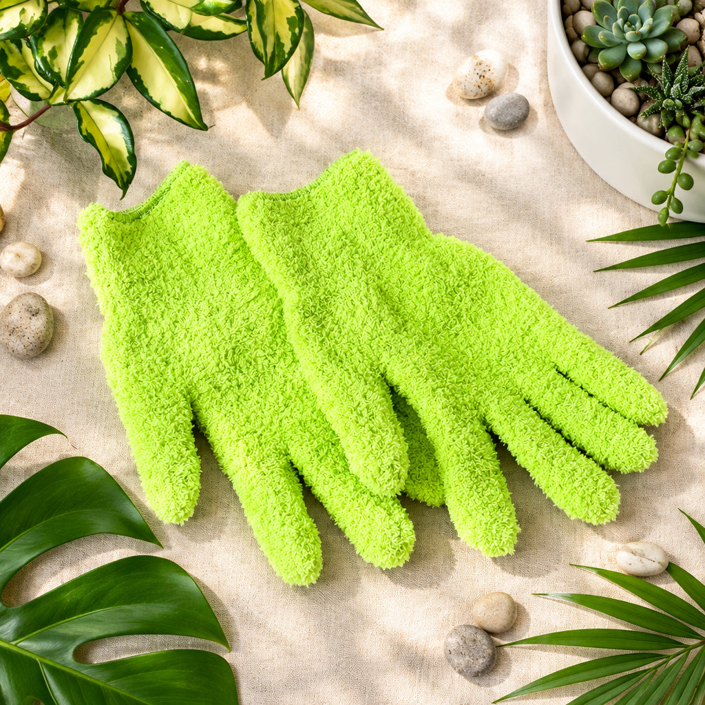 Gants de nettoyage de feuilles – Microfibre douce