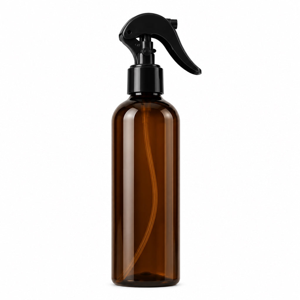 Vaporisateur à brume fine – Bouteille ambrée 300ml